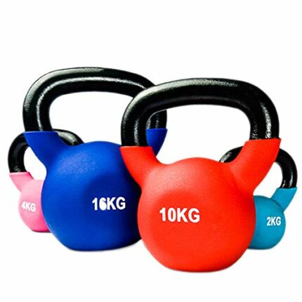 XMH Kettlebell Dumbbells, Fitness Squat Equipment,Cast Iron Kettlebell, Heavy Weight Kettle Bell for Strength And Cardio Training Dumbbell,for Ho