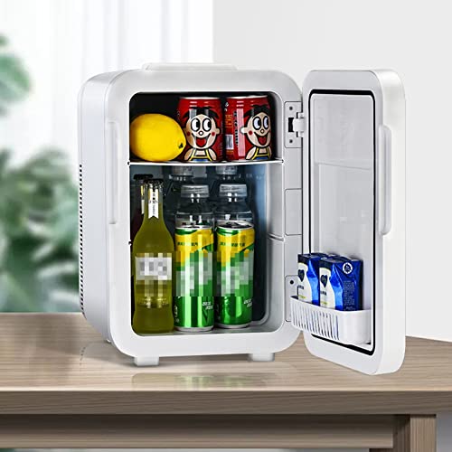 SXxingkong Mini Fridge Cooler ,20L Travel Refrigerator Dual-purpose Cold Hot Intelligent Digital Display Suitable For Refrigeration Heat Preserva