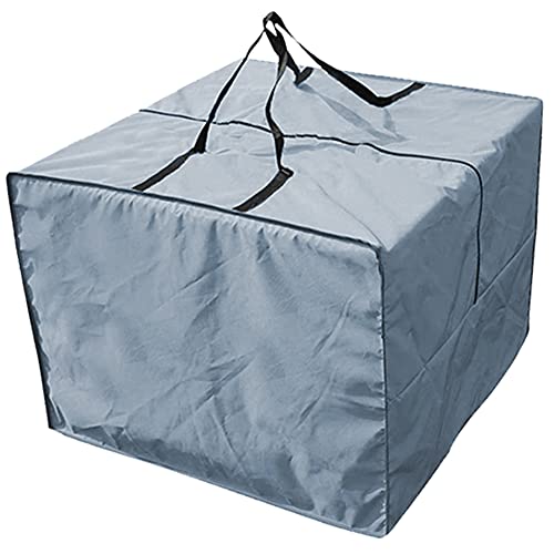 Excerando Outdoor Cushion Storage Bag - Durable 210D Patio Cushion Bag, Zippered Garden Cushion Storage Bag with Handles and Capacity 32" x 32" x