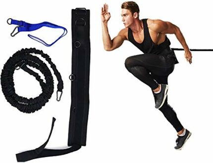 Feishibang Flexible Sport Training Bungee Resistance Speed Band, Basketball and Football All Sports Exercise Equipment Improve Speed, Strengthen