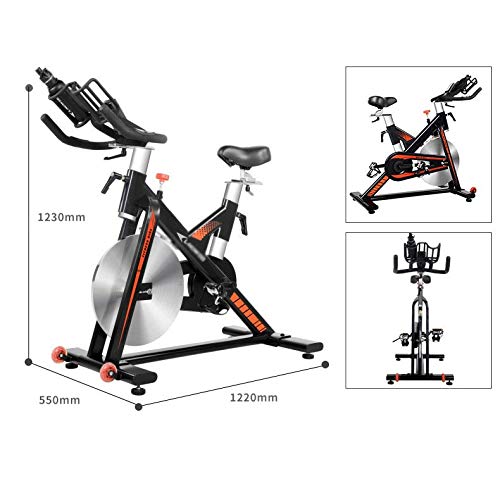 NXYJD Indoor Cycling Bike Trainer Belt Spinning Bike Fast Weight Loss Quiet Pedal Exercise Bicycle
