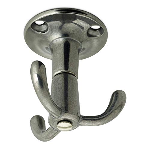 HÄFELE 846.52.808 Clothes Hanger for Swivelling Wardrobe 53 x 53 x 62 mm Polished Aluminium