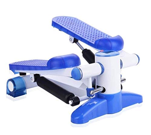 TWDYC Desk Elliptical Mini Stepper - Under Desk Elliptical Steppers for Exercise Desk Pedal Exerciser with Unique Design Blue 40 * 30 * 21cm