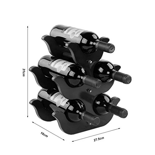 NEOCHY Wine Rack Home Set Solid Wine Storage Rack Wine Storage