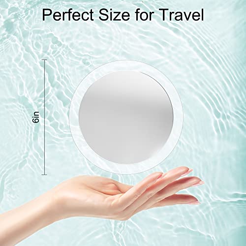 MIYADIVA Magnifying Mirror, 30X Magnifying Mirror Suction Cup for Easy Mounting, Use for Magnifying Makeup Mirror, 30X Travel Magnifying Mirror S