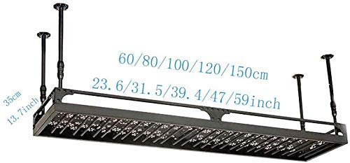 MiroDo Wall Mounted Wine Bottle Rack/Hanging Wine Holder from Ceiling/Wall Wine Rack for Wine Bottles/Floating Wine Shelf and Glass Rack Set Wall