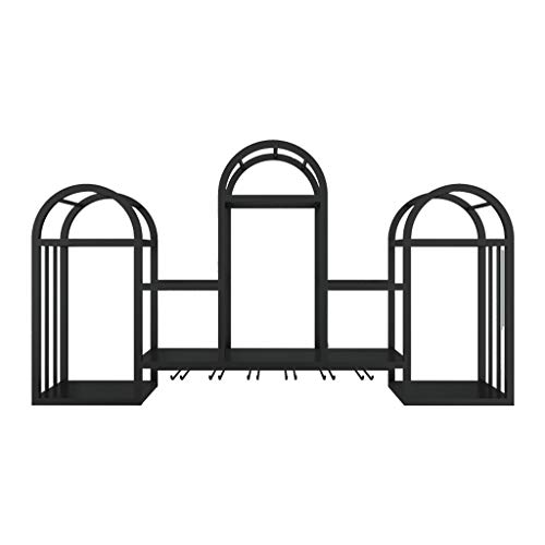 Metal Wrought Iron Wall-Mounted Wine Glass Holder Creative Living Room Display Storage Storage Champagne Glass Wine Glass Goblet Holder Bracket W