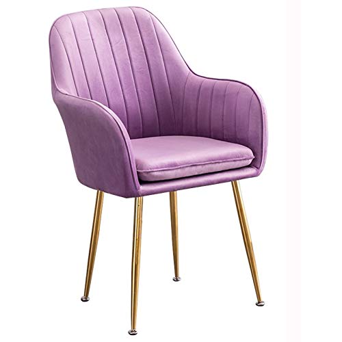Modern Kitchen Dining Room Chairs Velvet Dining Chairs Living Room Armchair,with Metal Legs Velvet Seat And Backrests For Living Room Bedroom Kit