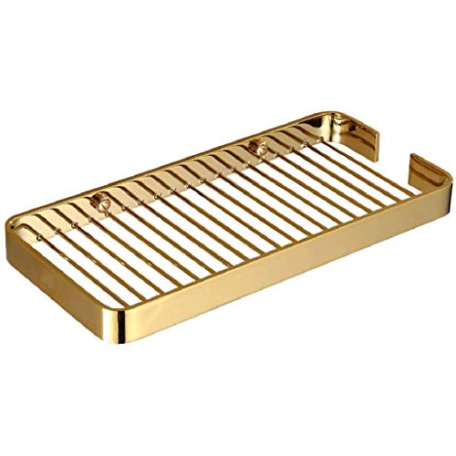 N/A Bath Towel Bar Stainless Steel Towel Rack Bathroom Towel Hanger Wall Mount Brushed Gold