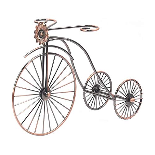 LIUZH Living Room Home TV Wine Cabinet, Decorative Ornaments Creative Iron Wine Rack, Brass