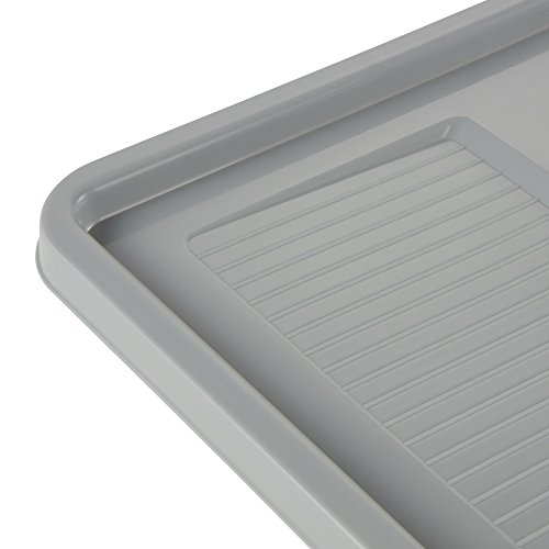 keeeper Lid for Robert 20 L Transport Box, 40 x 30 cm, Roberta, Light Grey