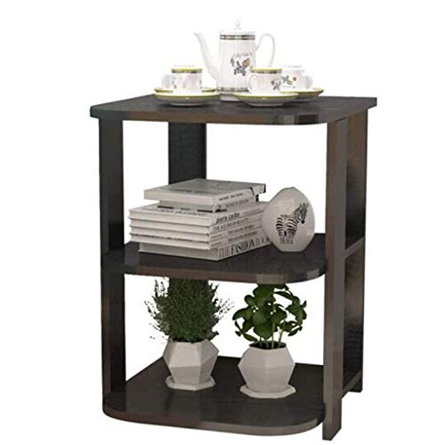 JYDQM Nightstand,Fashion Space Station Multi Tier Cubic Night Stand Storage Bedside Table,with 2 Tier Shelving End Lounge