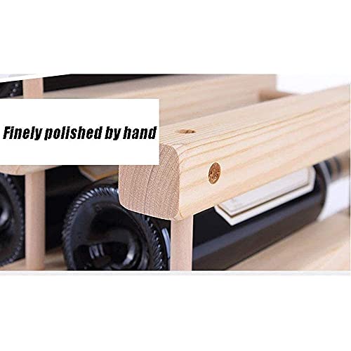 NEOCHY Household Wine Rack Wine Holder Mount Wine Bottle Storage Rack Bar Display Shelf