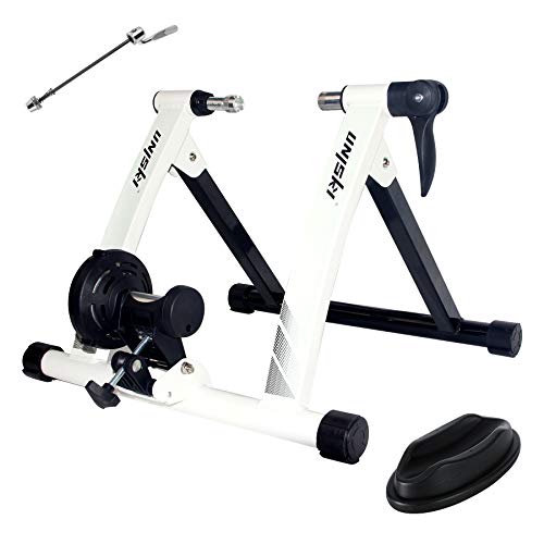 UNISKY Turbo Trainer Bike Trainer Stand Indoor Magnetic Bicycle Training Stand Quick Release Riding Stand for Mountain & Road Bike