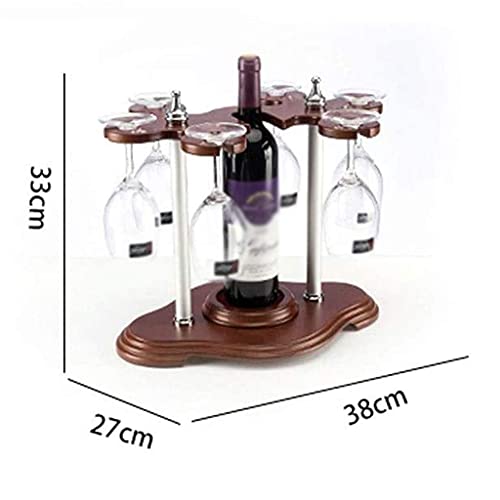 NEOCHY European Style Wine Rack, Wine Glass Rack Display Creative Decoration Wine Bottle Rack