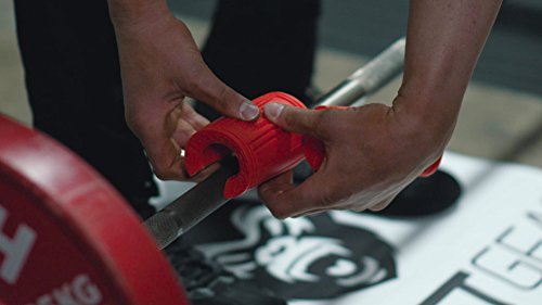 Beast Gear Barbell and Dumbbell Bar Grips for Weightlifting & Muscle Building - Strength Training Equipment