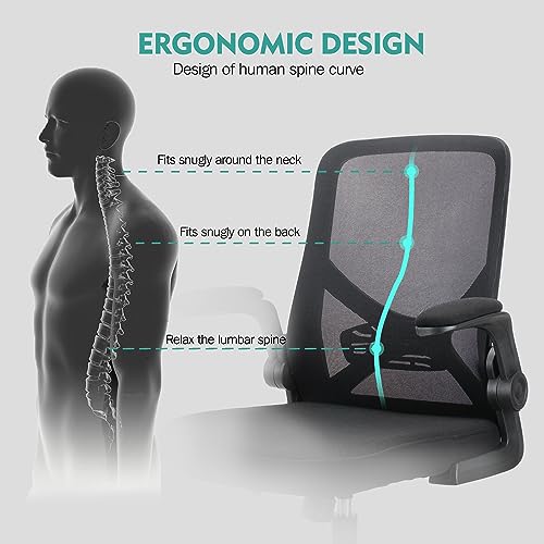 Play haha.Back Friendly Office Chair Ergonomic Desk Chair Swivel Chair With Adjustable Lumbar Support Headrest And Armrest Height Adjustment and