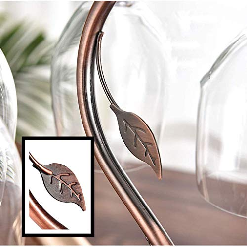 NEOCHY Bar Wine Rack with Upside Down Cup Holder, High Household Wine Rack