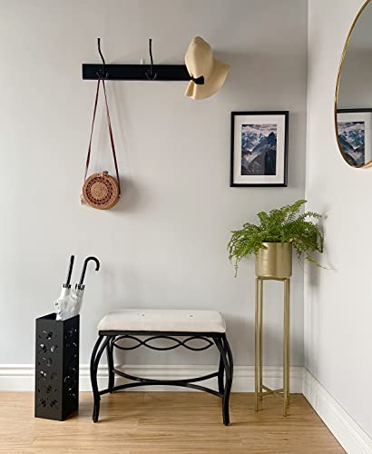 Mango Steam Square Tall 20" Umbrella Holder (Brollies Black)