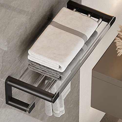 HIGOH Towel Racks,Bathroom Towel Rack Wall Mounted Towel Holder,Light Bathroom Towel Rack, Bath Towel Holder,Bathroom Rack