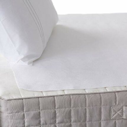 Hippychick - Waterproof Tencel Flat Mattress Protector - Tencel Flat Mattress Cover - Ultra Soft and Comfortable - Machine Washable - Luxury Bedd