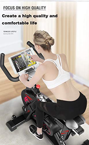 N/A 120KGS Electric Exercise Bike Cycling Machine Spinning Bicycle Training Exercise Bike Sport Equipment