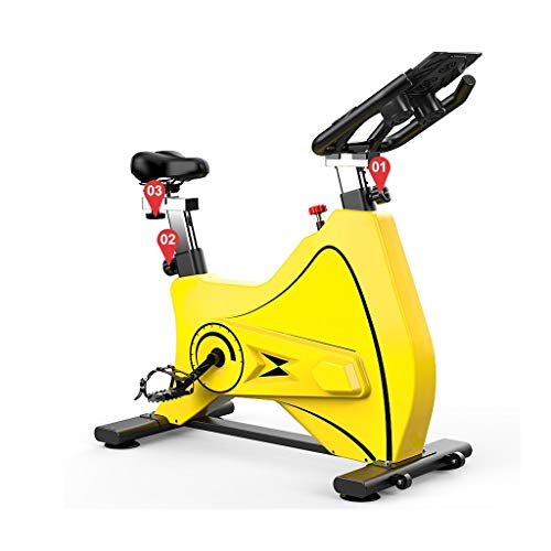 N/A Household Fitness Bike Spinning Fitness Equipment Indoor Bicycle Sports qi Bicycle (Color : Black)