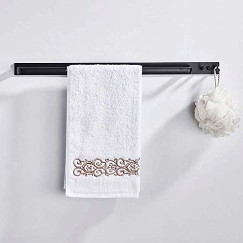 N/A Towel Rack-space Aluminum Towel Rack, Black Creative Towel Rack, Towel Rack, Hand Towel Rack, Punch-free