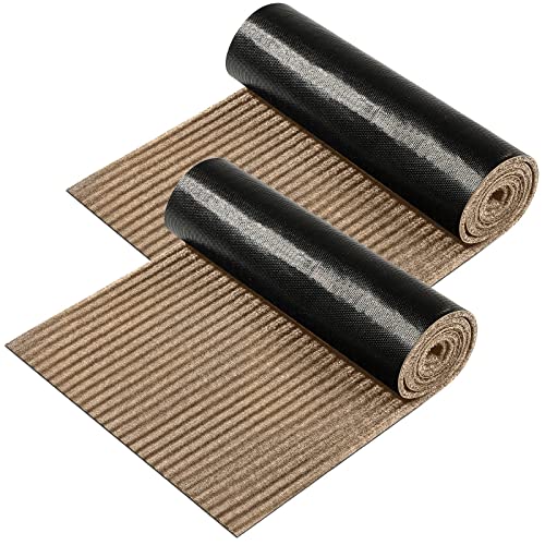 Nuanchu Large Semi Finished Outdoor Mat 16 x 79 Inch Narrow Door Mat Non Slip Mats Waterproof Carpet Roll for Bathroom Entryway Indoor Outdoor (C