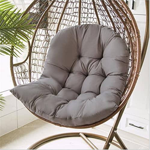 Egg Chair Cushion Hammock Chair Cushion Replacemen Detachable Hanging Egg Rattan Chair Pad- Thicken Washable Hanging Egg Hammock Chair Pads Round