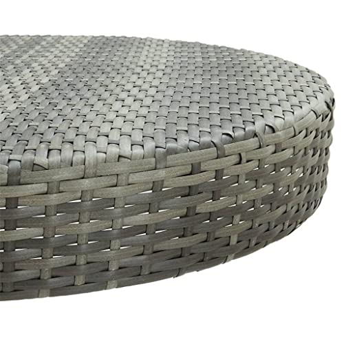 TJLSS 5 Piece Patio Bar Set With Cushions Poly Rattan Stylish Garden Bar Set Easy To Clean (Color : A, Size : Taille unique)