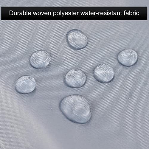 Patio Hanging Egg Chair Cover, Outdoor Waterproof Windproof Dustproof Egg Swing Chair Cover with Zipper and Drawstring 120D Oxford Veranda Garden