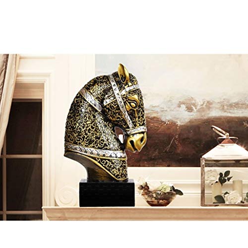 n/a Living Room Horse Head Wine Rack Decoration Home Wine Cabinet TV Cabinet Jewelry Wine Rack Decoration Soft Decoration