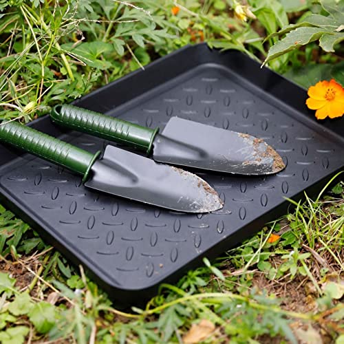 Mothinessto Shoes Tray, Plastic Space Saving 3 Interlocking Design Boot Mat Wide Application Stable Shoe Tray Floor Protection Mats for Home Entr