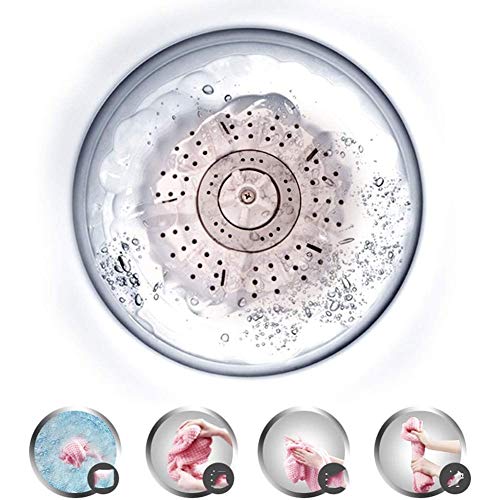 XIAOJUN Portable Washing Machine,Detachable Drain Basket Mini Portable Washing Machine Single-Barrel 4.5Kg