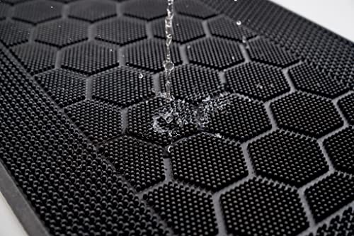 Space Blue, Sustainable Graphene Recycled Rubber Space Mat 45x75cm | Non-Slip Heavy Duty Mat | Anti -Fatigue | Suitable for Indoors and Outdoors
