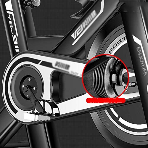 NXYJD Indoor Exercise Bike with Monitor Adjustable Seat Handlebars Cycling Spinning Bike for Home Cardio Workout Home Gym