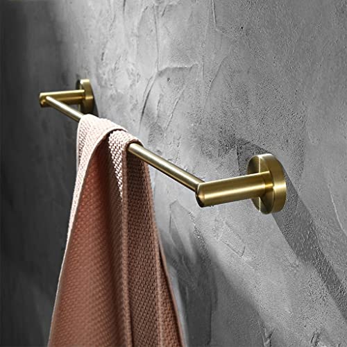 HIGOH Towel Racks,Towel Holder Towel Rail for Bathroom, Nordic Brushed Hand Towel Holder, Bathroom Towel Bar, Light Towel Hanging Stainless Steel