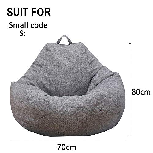 Jetcloud Bean Bag Chair Cover,Adults Large High Back Bean Bag Sofa Cover Recliner Gaming Storage Bag for Indoor Outdoor BeanBag Chair,No Filling