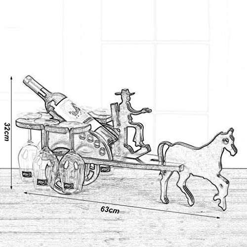 EYLINK Wine Racks,Wooden Upside Down Tall Wine Glass Storage Rack Household Wine Cabinet Decorative Rack