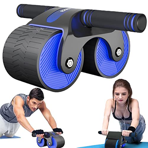 New Aabdominal Wheel, Automatic Rebound Abdominal Wheel,Wheels Roller Domestic Abdominal Exerciser, Ab Roller Wheel for Abdominal Core Strength T