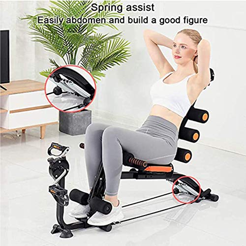 ZXYWW Core & Abdominal Trainers Strength Training Equipment, Home Gym Ab Workout Machine Sit-Up Machine, Thighs Arms Chest Workout