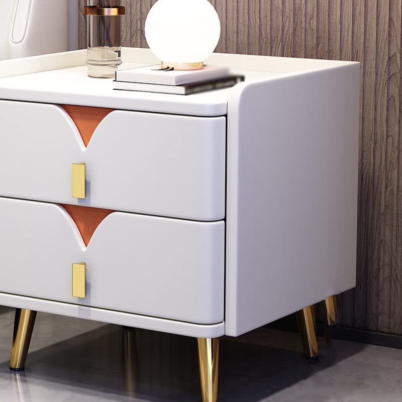 JJZXD Chevet Intelligente Avec Chargement Sans fil Armoire D'appoint Avec Tiroirs Tables Chevet LED Multifonctions