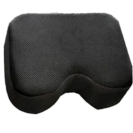 Seat Cushion for Rowing Machines, Seat Pad for Indoor Rowing Machines, Thicker Memory Foam, Washable Cover for Sports Reclining for Gym, Office