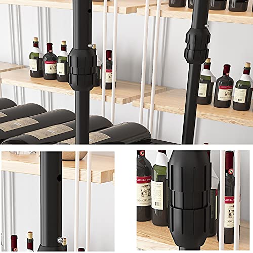 EYLINK Wine Rack Hanging Wine Glass Rack, Wine Rack Free Standing, Wine Rack Home Cookware, Dining Bar Supplies, Wall Wine Rack, For Storage Wine