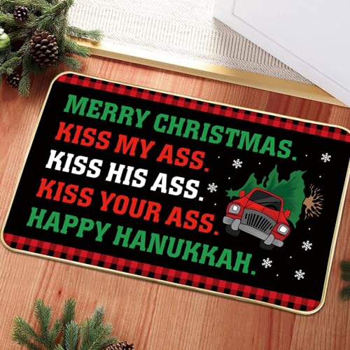 National Lampoon's Christmas Vacation Gift, Funny Christmas Door Mat, Griswold Family Cousin Eddie Christmas Vacation Merchandise, Cute Christmas