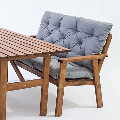 Indoor Outdoor Patio Garden Wicker Seat Bench Cushions Set Waterproof Anti UV 2 3 Seater Swing Backrest