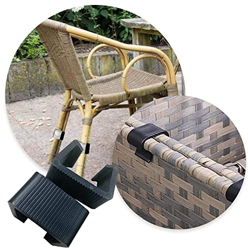KANROO 8 Pcs Wicker Furniture Clips Sofa Clips Rattan Sofa Fasteners for Garden Outdoor Couch Patio Furniture (1.67inch)