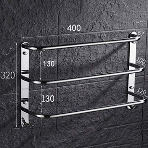 N/A 3-Tier Towel Bar Holder Rustproof Towel Hanger,Kitchen, living room and bathroom
