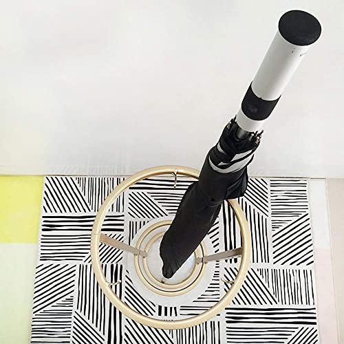 HIGOH Umbrella Stands, Drain Tray Home Floor Nordic Marble Umbrella Storage Rack Storage